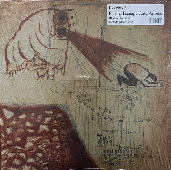 DEERHOOF - FUTURE TEENAGE CAVE ARTISTS (BLOOD VINYL)