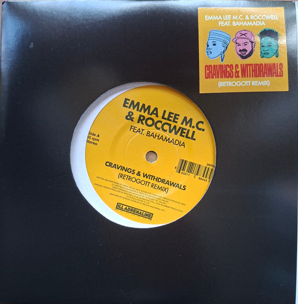 EMMA LEE M.C. & ROCCWELL - CRAVINGS & WITHDRAWALS (FEAT. BAHAMADIA) (RETROGOTT REMIX)