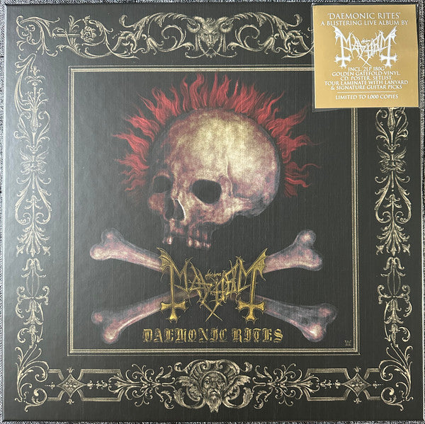 MAYHEM - DAEMONIC RITES (2LP/CD) (GOLDEN VINYL)