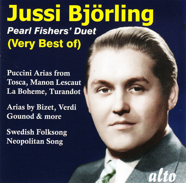 JUSSI BJORLING - JUSSI BJORLING VERY BEST PEARL FISHERS E