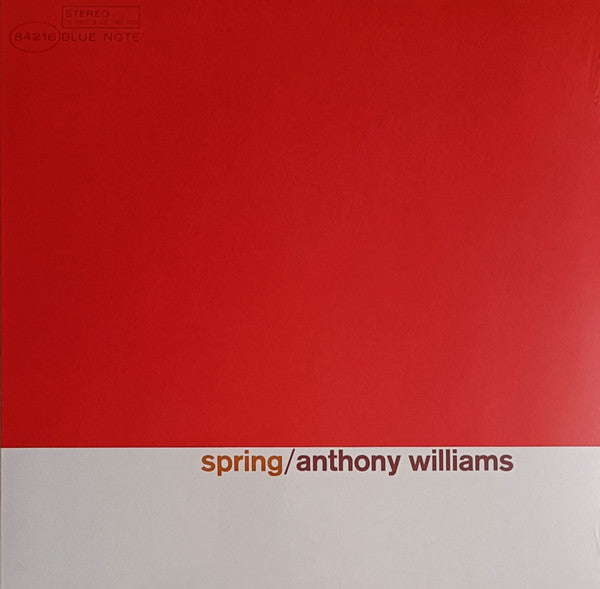 WILLIAMS,ANTHONY - SPRING (BLUE NOTE CLASSIC VINYL SERIES)