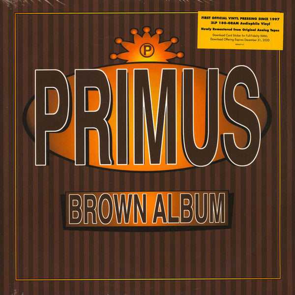 PRIMUS - BROWN ALBUM (2LP)