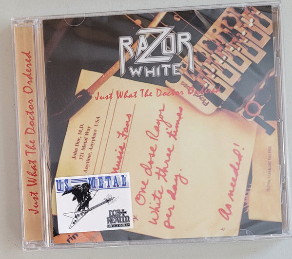 RAZOR WHITE - JUST WHAT THE DOCTOR ORDERED