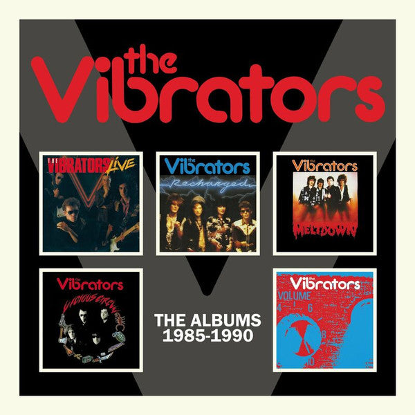 VIBRATORS - ALBUMS 1985-1990 (5CD)