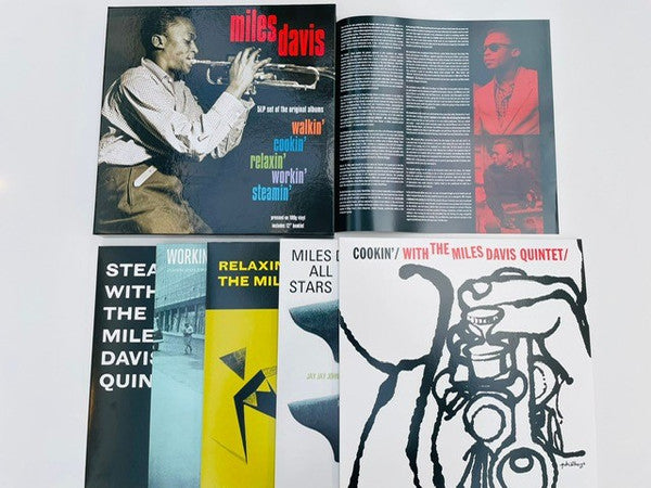 DAVIS MILES - WALKIN COOKIN RELAXIN WORKIN STEAMIN (5LP)