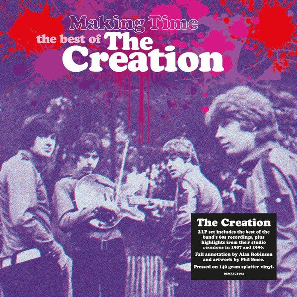 CREATION - MAKING TIME: THE BEST OF (2LP/SPLATTER VINYL)