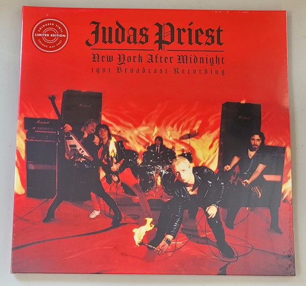 JUDAS PRIEST - NEW YORK AFTER MIDNIGHT (RED VINYL/2LP)
