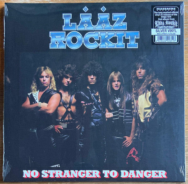 LAAZ ROCKIT - NO STRANGER TO DANGER (SILVER VINYL)