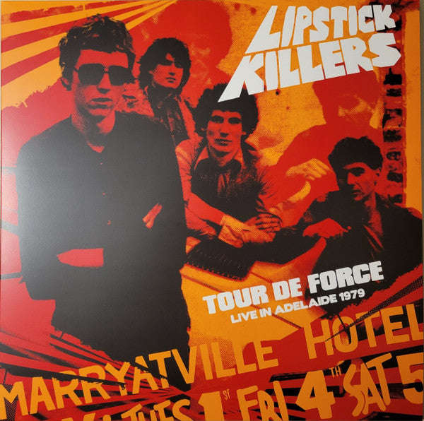 LIPSTICK KILLERS - TOUR DE FORCE LIVE IN ADELAIDE 1979 (COLOR VINYL)
