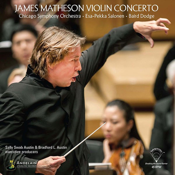 MATHESON,JAMES - VIOLIN CONCERTO (180G 45RPM AUDIOPHILE VINYL)