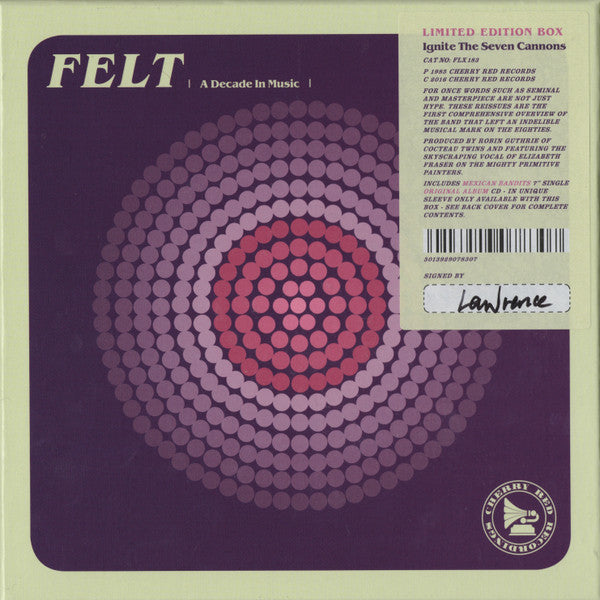 FELT - IGNITE THE SEVEN CANNONS (REMASTERED/7INCH)