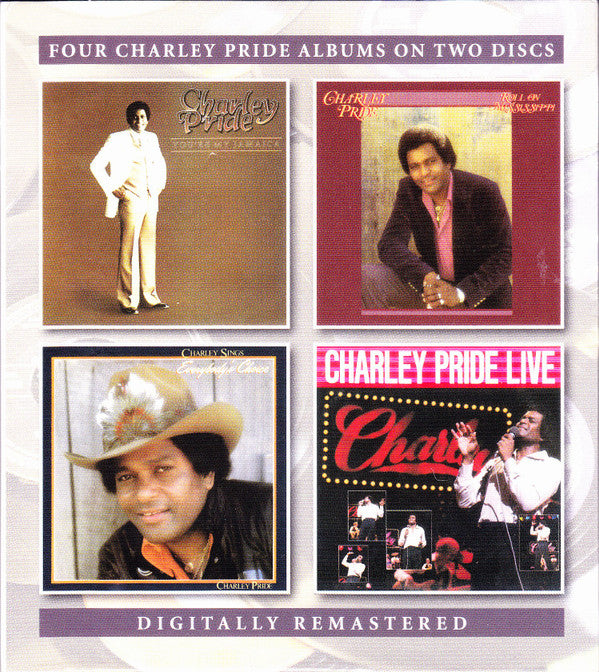 PRIDE,CHARLEY - YOU'RE MY JAMAICA/ROLL ON MISSISSIPPI/SINGS EVERYBODY/LIVE (REMASTERED)