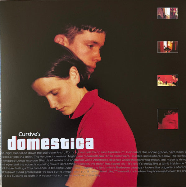 CURSIVE - DOMESTICA (RED SMOKE VINYL)