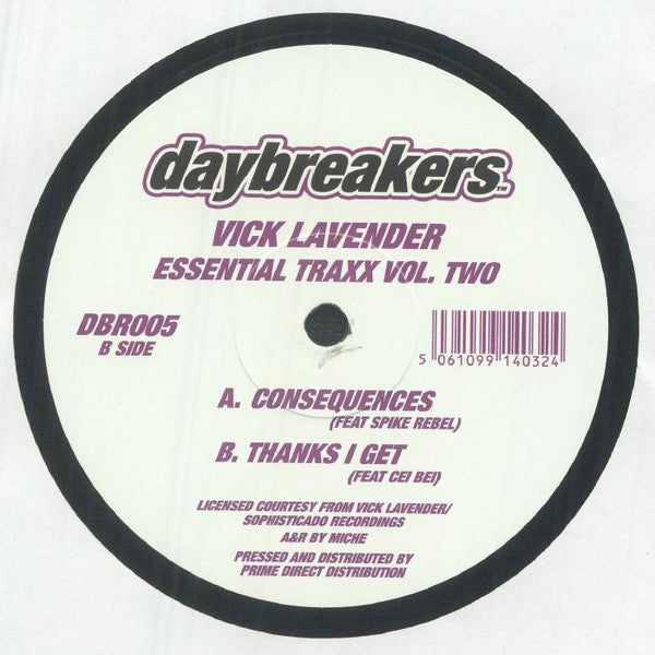 LAVENDER VICK - ESSENTIAL TRAXX VOL. 2