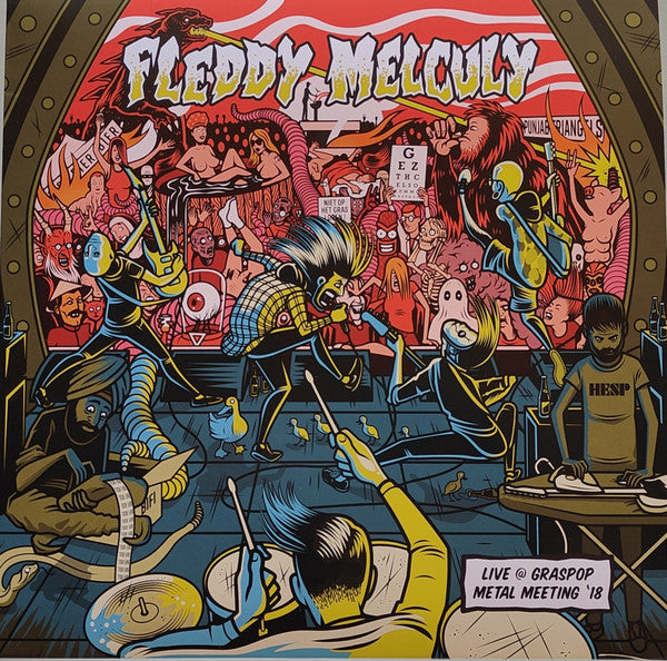 FLEDDY MELCULY - LIVE @ GRASPOP METAL MEETING '18 (LIMITED/VOODOO ORANGE VINYL/180G/INSERT/NUMBERED)