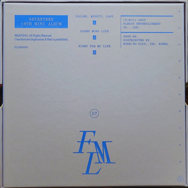 SEVENTEEN - FML (10TH MINI ALBUM) (DELUXE VER.)
