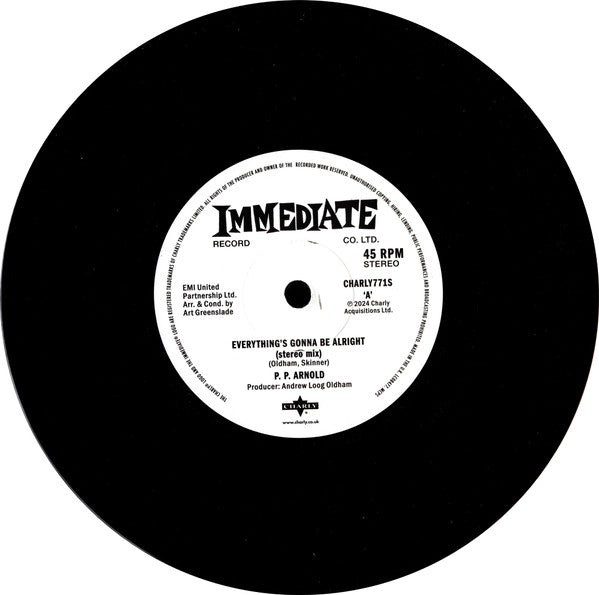 ARNOLD,P.P. - EVERYTHING IS GONNA BE ALRIGHT / EVERYTHING IS GONNA BE ALRIGHT (REMIX)