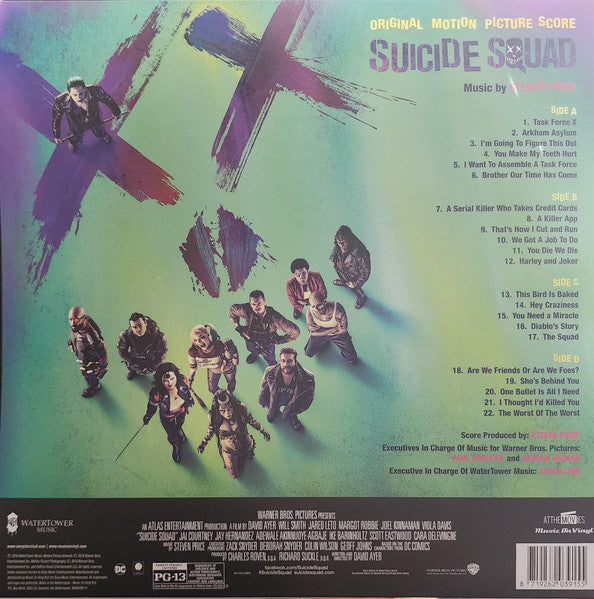 VARIOUS ARTISTS - SUICIDE SQUAD (2LP/NUMBERED/TWO RANDOM SURPRISE COLOURED VINYL/180G)