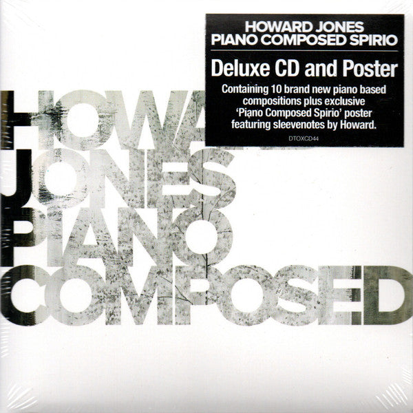 JONES,HOWARD - PIANO COMPOSED SPIRIO