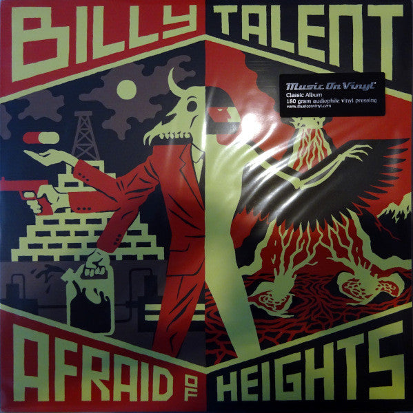 BILLY TALENT - AFRAID OF HEIGHTS (2LP/180G/BOOKLET/IMPORT)