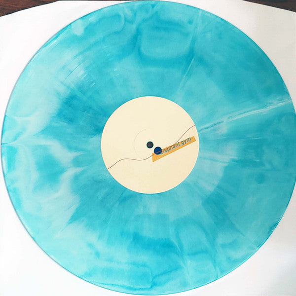 ELEPHANT GYM - WORK (WHITE & SPRING RAIN BLUE GALAXY VINYL)