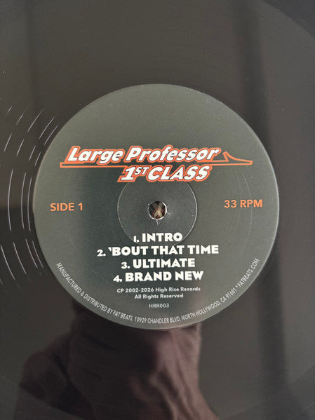 LARGE PROFESSOR - 1ST CLASS (2LP/7INCH)