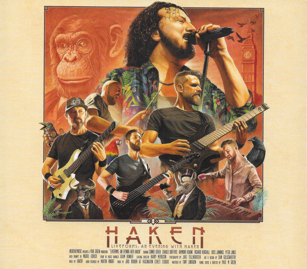 HAKEN - LIVEFORMS: AN EVENING WITH HAKEN (3CD/BLU RAY)