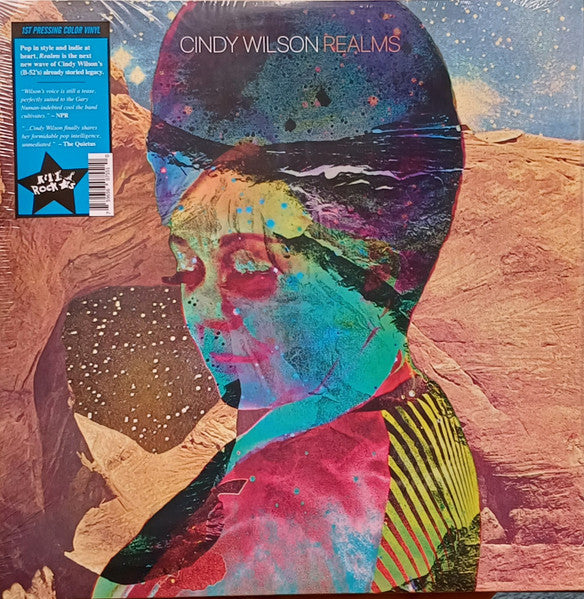 WILSON,CINDY - REALMS (TURQUOISE VINYL)