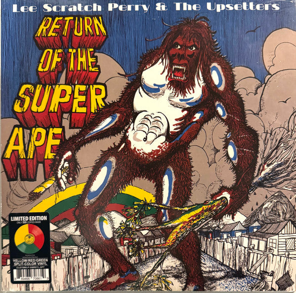 PERRY,LEE SCRATCH & THE UPSETTERS - RETURN OF THE SUPER APE (LIMITED/GREEN/RED/YELLOW/SPLIT VINYL)
