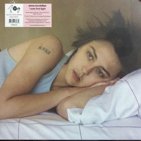 MCCLELLAN,ANNA - I SAW FIRST LIGHT (PINK VINYL)