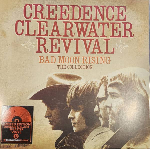 CREEDENCE CLEARWATER REVIVAL - BAD MOON RISING - THE COLLECTION (ORANGE SPLATTER VINYL)