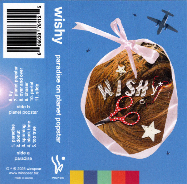 WISHY - PARADISE ON PLANET POPSTAR (ORANGE CASSETTE)