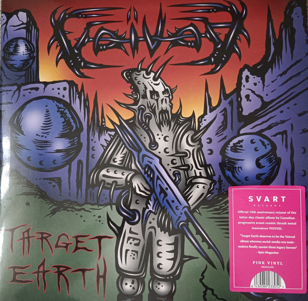 VOIVOD - TARGET EARTH (MAGENTA VINYL)