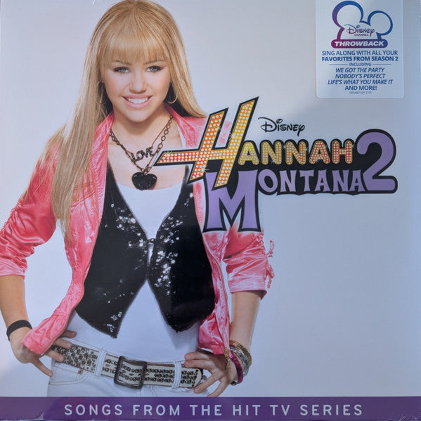 HANNAH MONTANA - HANNAH MONTANA 2 (OST) (SPLIT BLACK/WHITE SPLATTER VINYL)