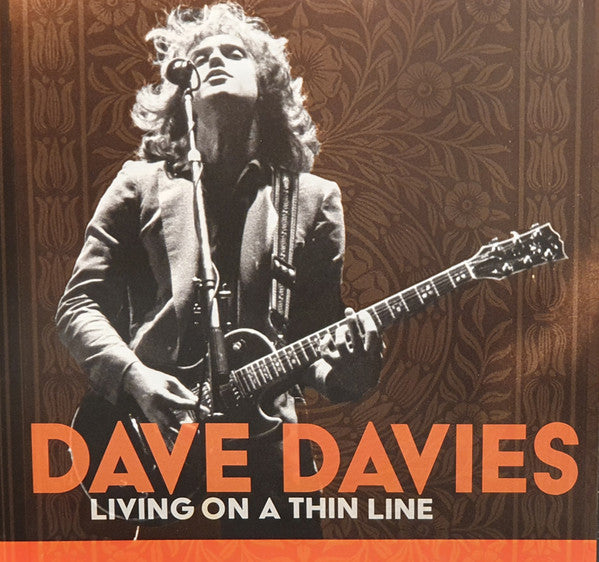 DAVIES,DAVE - LIVING ON A THIN LINE (LIMITED & NUMBERED SPLATTER/2LP)