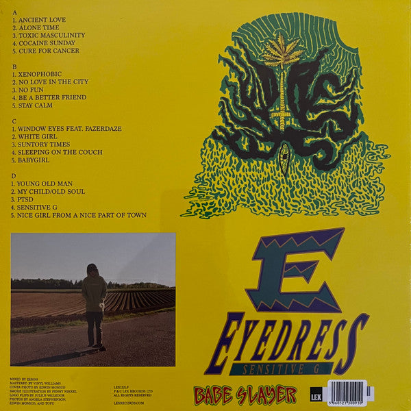 EYEDRESS - SENSITIVE G (LIME GREEN VINYL/2LP)