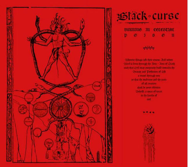 BLACK CURSE - BURNING IN CELESTIAL POISON (DIGIPAK)
