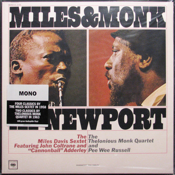 DAVIS,MILES - MILES & MONK AT NEWPORT (MONO)