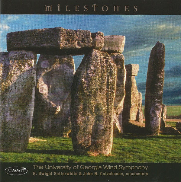 UNIVERSITY OF GEORGIA WIND SYMPHONY - MILESTONES