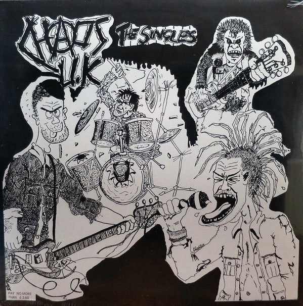 CHAOS UK - TOTAL CHAOS - THE SINGLES