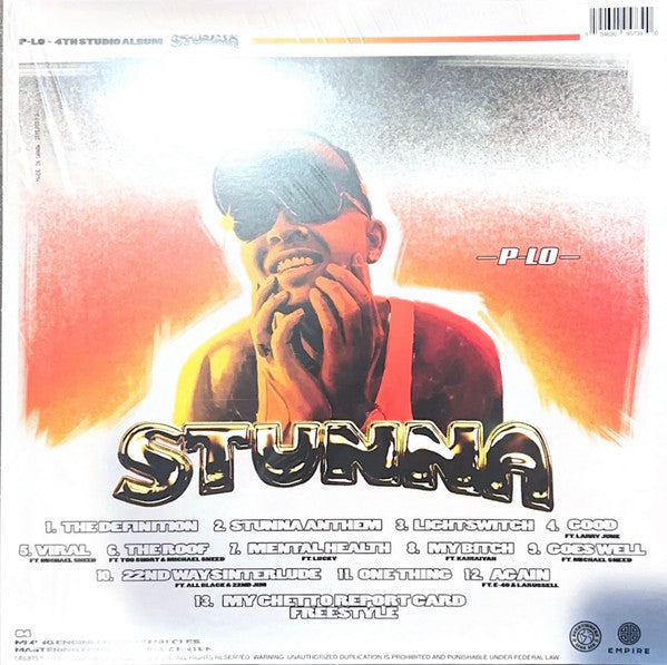 P-LO - STUNNA (ORANGE & YELLOW GALAXY VINYL)