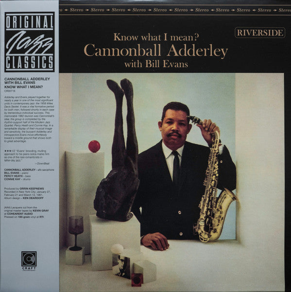 ADDERLEY,CANNONBALL & BILL EVANS - KNOW WHAT I MEAN?