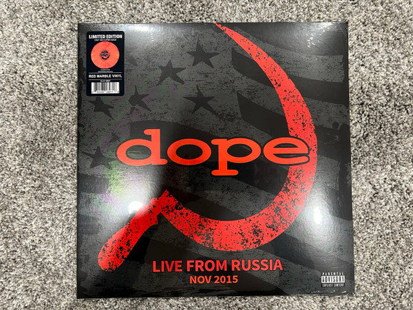 DOPE - LIVE FROM RUSSIA (RED MARBLE VINYL)