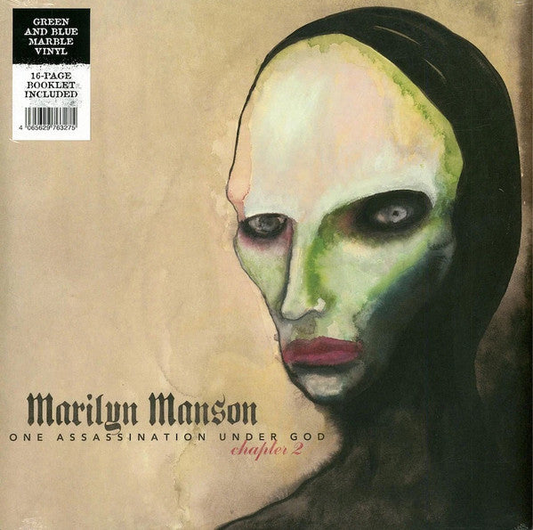 MARILYN MANSON - ONE ASSASSINATION UNDER GOD - CHAPTER 2 (X) (GREEN BLUE MARBLE VINYL)