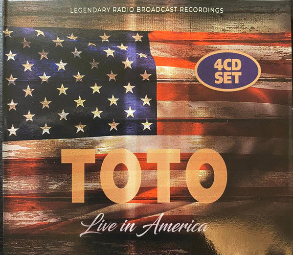 TOTO - LIVE IN AMERICA (4CD)