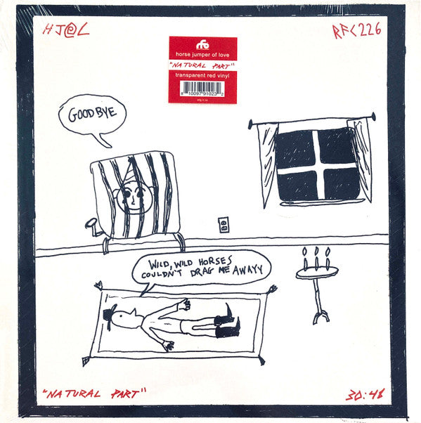 HORSE JUMPER OF LOVE - NATURAL PART (TRANSPARENT RED VINYL)