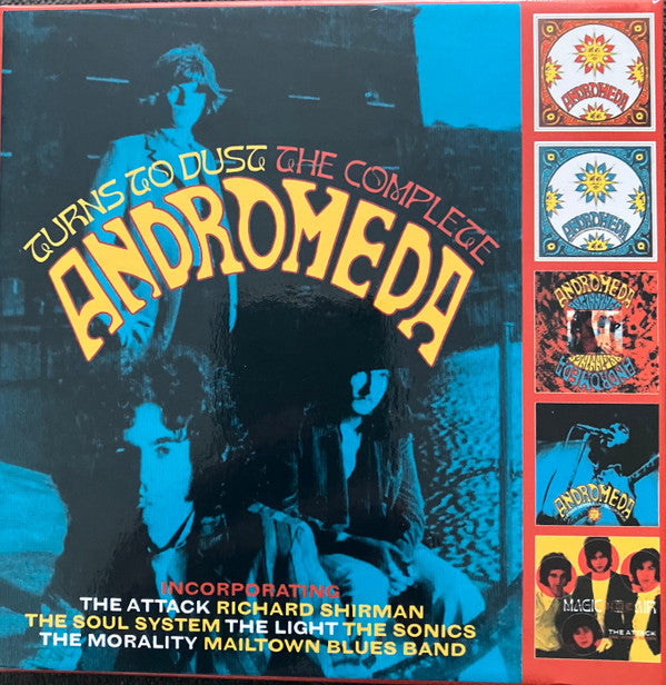 ANDROMEDA - TURNS TO DUST - THE COMPLETE ANDROMEDA CLAMSHELL BOX