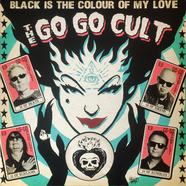 GO GO CULT - BLACK IS THE COLOUR OF MY LOVE (RED VINYL)