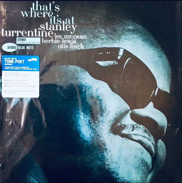 TURRENTINE,STANLEY - THAT'S WHERE IT'S AT (BLUE NOTE TONE POET SERIES)