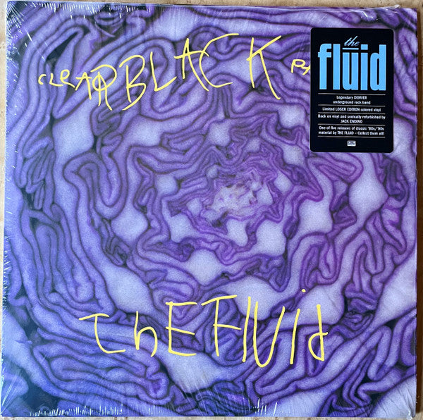 FLUID - CLEAR BLACK PAPER (YELLOW VINYL)